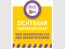 GBO Gecertificeerd - Zichtbaar vakmanschap